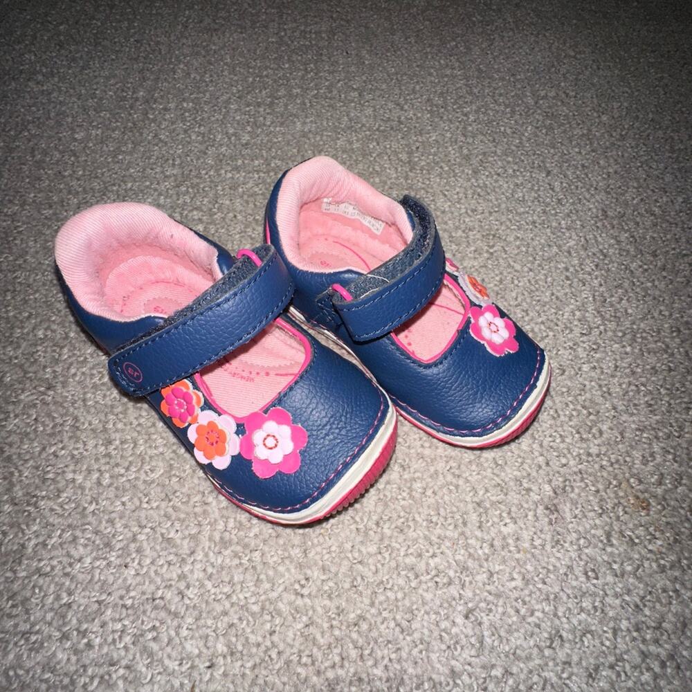 Stride Rite Blue Mary Janes